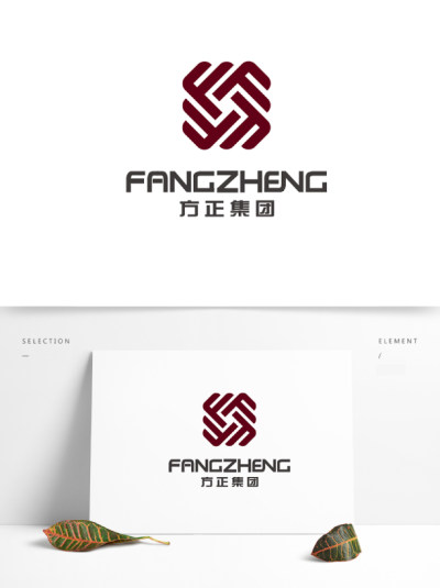 简约大气  方正集团企业LOGO